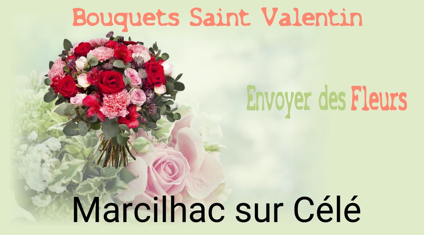 Roses de Saint-Valentin livrées à Marcilhac-sur-Célé